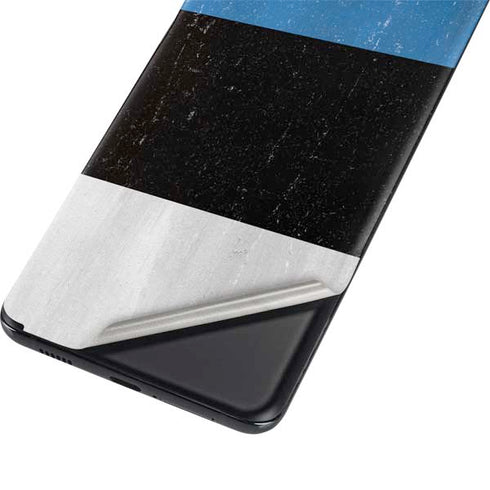 Estonia Flag Distressed Galaxy S21 Plus 5G Skin